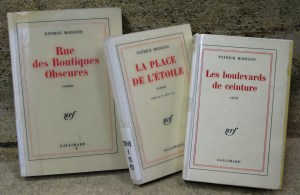 A selection of older Modiano novels in the UL