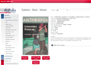 A screenshot of the platform.