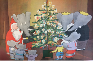 Babar Christmas tree