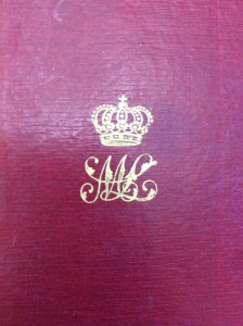 The crowned monogram of Marie-Louise