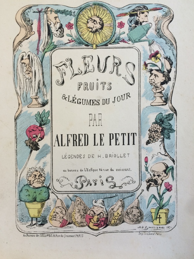 Fleurs, fruits & légumes du jour (8001.b.156) - Title page