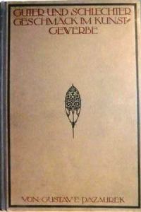 Front cover of Pazaurek's book (