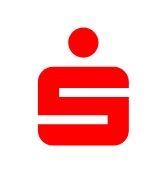 Large red letter s with small red circle above