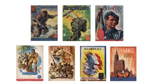 Liberation collection book covers : L'armée française au combat secial issues