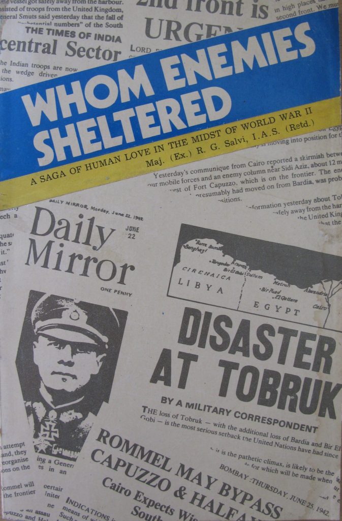 Front cover of Whom enemies sheltered by R.G. Salvi